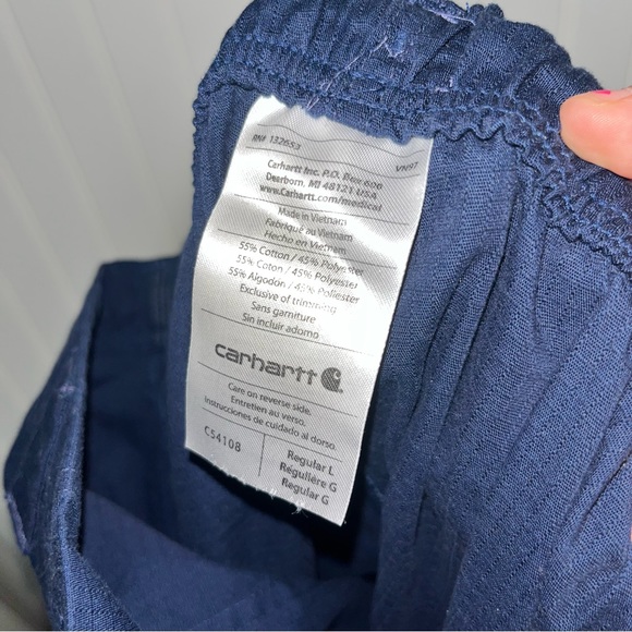 Carhartt mens size large medical scrub nursing cargo style pants - Picture 6 of 6